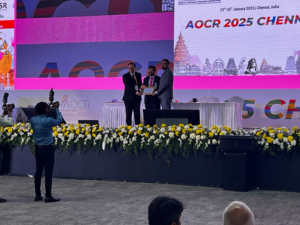 Dr. S. Shanmuga Jayanthan Receives Prestigious IRIA Gold Medal Award